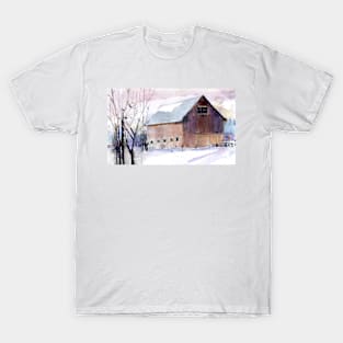 Barn - Purple Sky T-Shirt